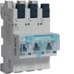 Hager HTS340C SLS Schalter 3-polig Cs-Charakteristik 40A für Sammelschiene QuickConnect 