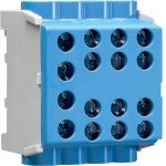 Hager KH35N8 Hauptleitungsabzweigklemme 1polig 2x35mm²-6x25mm² IP20 Farbe: Blau 