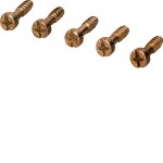 Hager KZ062 Zylinder-Blechschraube 3,5x12,0 +/- PZ1 für Befestigung der PE/N-Klemmen 