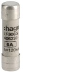 Hager LF306G Zylindersicherungen für industrielle Anwendungen 10x38mm gG 6A 500V AC 120kA 