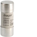 Hager LF516G Zylindersicherungen für industrielle Anwendungen 22x58mm gG 16A 690V AC 80kA 