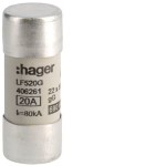 Hager LF520G Zylindersicherungen für industrielle Anwendungen 22x58mm gG 20A 690V AC 80kA 