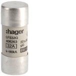 Hager LF532G Zylindersicherungen für industrielle Anwendungen 22x58mm gG 32A 690V AC 80kA 