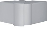 Hager LFF600637030 Außeneck einstellbar halogenfrei zu Leitungsführungskanal LF 60x60mm steingrau 