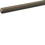 Hager M16598014 Leitungsführungskanal aus PVC Mini-Snap für Leitungen 7,5-10mm braun 2 Meter 