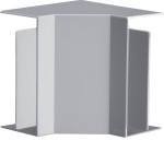 Hager M55117030 Inneneck aus PVC zu Leitungsführungskanal FB 60x130mm steingrau 