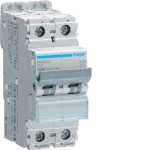 Hager NBN532 Leitungsschutzschalter 1P+N 10kA/15kA B-32A 2TE 