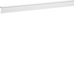 Hager SL20055229010 Sockelleistenkanal-Oberteil mit Teppichleiste PVC zu SL 20x55mm reinweiß 2 Meter 