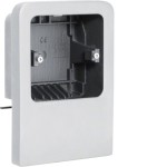 Hager SL200559119010 Geräteträger universal für UP-Geräte mit Rahmen zu SL 20x55mm reinweiß 