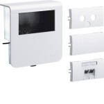 Hager SL200809159010 Geräteträger leer für Tragsteggeräte zu SL 20x80mm reinweiß 