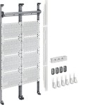 Hager UF32NW Komplettfeld Multimedia universZ 1050mm 2-feldig ohne Patchmodule 