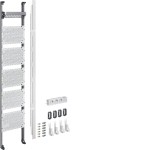 Hager UF511NW Komplettfeld Multimedia,universZ Z 1350mm 1-feldig mit 6xPatchmodulen RJ45 