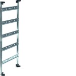 Hager UN05GN Einbausatz univers FW mit Hutschienen und Haubentürmen ohne Abdeckung 750x250mm 