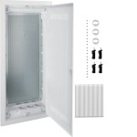 Hager VH48WWV Multimediaverteiler für Homeway Hohlwand 4-reihig geschlitzte Kunststofftür 