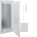 Hager VU48MMV Multimediaverteiler für Homeway Unterputz 4-reihig geschlitzte Stahlblechtür 