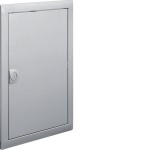 Hager VZ322N Blendrahmen Volta 2reihig mit Tür RAL9006 silber 