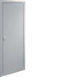 Hager VZ325N Blendrahmen Volta 5reihig mit Tür RAL9006 silber 