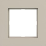 Hager WAD8100C01 Rahmen 1fach, A.8, sand, matt 