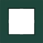 Hager WAD8100C07 Rahmen 1fach, A.8, jade, halbglänzend 