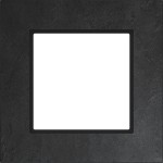 Hager WAD8100X11 Rahmen 1fach, A.8, slate stone, geflammter Schiefer 