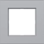 Hager WAD8120TA LED-Rahmen 1fach, A.8, titan metallisch, lackiert 