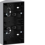 Hager WAD8215TA Eckgehäuse 2fach, A.8, titan metallisch, lackiert 