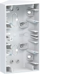 Hager WAD8215WG Eckgehäuse 2fach, A.8, lichtweiß glänzend 