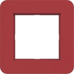 Hager WAD9100RG Rahmen 1fach, C.8, rot glänzend 
