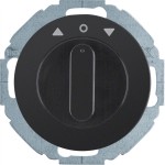 Hager WDE38112145 Jal-Drehschalt 1p Z-Stück R.classic schw 