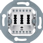 Hager WDF4011WG TAE-Anschlussdose 2 X 6 6Nff Modul-Ein 