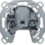 Hager WDF4592 Antennen-Std. TV FM Einzeldose 