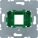 Hager WDF4614G Tragplatte grüner Aufnahme 1-fach Modul 