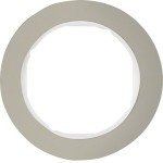 Hager WLD9100STW Rahmen 1fach R.Classic E-Stahl pw geeignet zur Abdeckung von Schaltern oder Steckdosen 