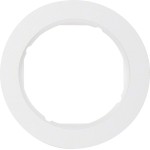 Hager WLD9100WG Rahmen 1fach R. Classic pw geeignet zur Abdeckung von Schaltern oder Steckdosen 