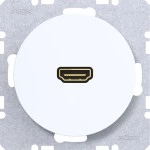 Hager WLF4380WG HDMI Steckdose m 90° Stcka. R.Cl pw 