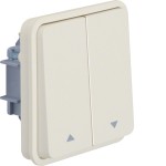 Hager WNA300B Jalousie-Serienschalter 2f Pfeile W.1 pw 
