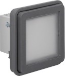 Hager WNA602 LED-Signallicht-Einsatz blau W.1 grau 