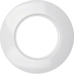 Hager WTD3100WG Abdeckrahmen, Aufputz, 1-fach, Serie 1930, IP20, polarweiß glänzend 
