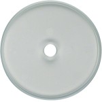 Hager WTD7100GT2 Abdeckplatte aus Glas passend für Drehschalter und -taster 