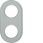 Hager WTD7200GT Glasrahmen 2fach Serie Glas klar 