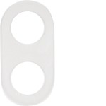 Hager WTD7200GT2 Glasrahmen 2fach passend für Hager HWM Hohlwandmontage 