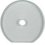 Hager WTD7671GT Glas-Endplatte Schalter Serie Glas klar 