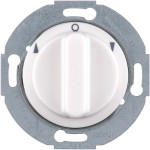 Hager WTE7261WG Jal-Drehsch 2p Z-St 1930 Glas pweiß