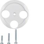 Hager WTF4593PW Z.-stück für Ant.Std. 3L 1930 Glas pweiß 