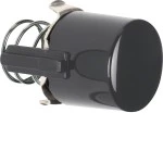 Hager WTF5285BG Tasterknopf f Druckt. E10 1930/Glas schw 