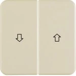 Hager WWW2001WP Wippe 2f. Aufdruck Pfeil WG UP IP44 weiß 
