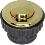 Hager WZE5100GO Drucktaster in Gold glänzend passend für System TS von 