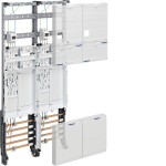 Hager ZK3EH62 Komplettfeld universZ 2 Zählerplätze BKE-I Hauptschalter 1050mm2-feldig 