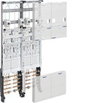 Hager ZK3EH64 Komplettfeld universZ 4 Zählerplätze BKE-I Hauptschalter 1050mm 2-feldig 