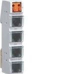 Hager ZZ12LMN04A LMN-Modul mit 4xRJ12, aktiv, 1 PLE 